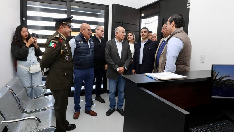 Entregan SDUOP y Chepe Guerrero la Subcomandancia Santa Bárbara C2 en Corregidora, Querétaro 