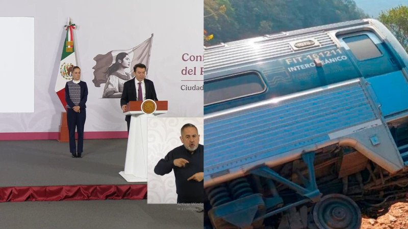 Activa Gobierno de México atención integral a víctimas tras descarrilamiento del Tren Interoceánico 