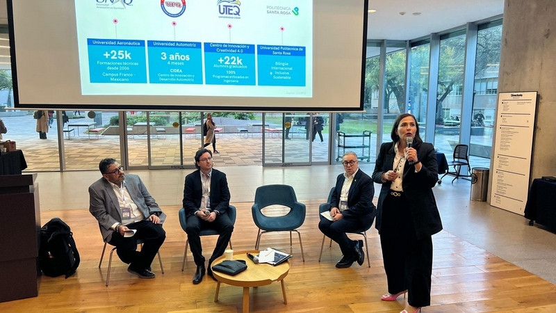 Titular de la SEDEQ participa en el IFE Conference 2026 