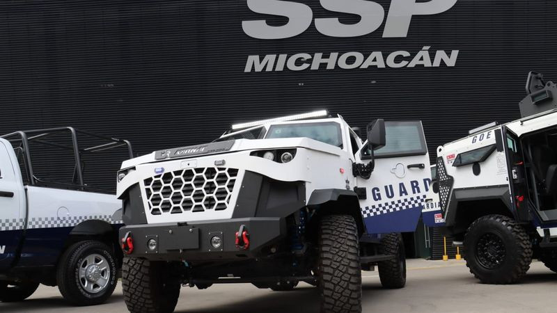 Con patrullas todo terreno, mayor presencia policial y respuesta más rápida en zonas de difícil acceso en Michoacán: SSP 