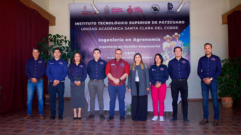 Anuncia Dayana Pérez apertura de Unidad Académica del ITSPA en Santa Clara del Cobre 