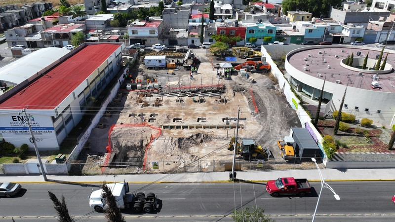 Arranca Secretaría de Desarrollo Urbano y Obras Públicas construcción del edificio de ICATEQ 