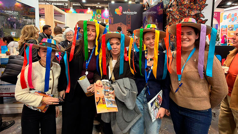 Sectur promovió la conectividad aérea de Michoacán en la Feria Internacional de Turismo 
