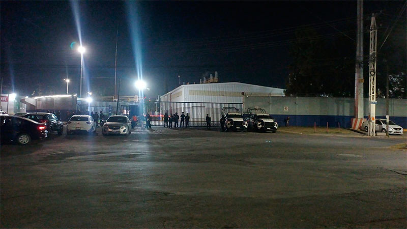 Se registra movilización policiaca en las instalaciones de una empresa en Ciudad Industrial de Celaya, Guanajuato 