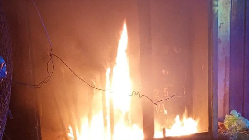 Se incendia transformador en Morelia, Michoacán 
