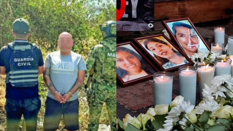 Vinculan a proceso a Alfredo "N", presunto homicida de los interpretes de señas y su hija en Morelia 