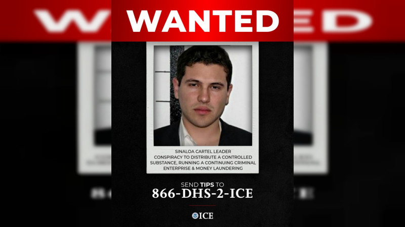 Se mantiene recompensa millonaria por Iván Archivaldo Guzmán en Estados Unidos 