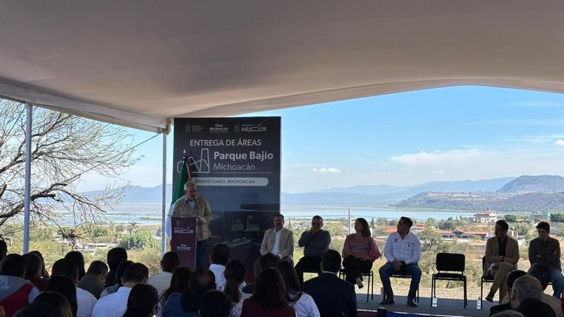 En tres años, invertirán 6 mil 300 mdp para el desarrollo del Parque Bajío, anuncia gobernador de Michoacán 