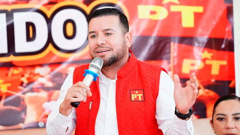 En Michoacán el PT está firme en la alianza con la Transformación: Reyes Galindo 