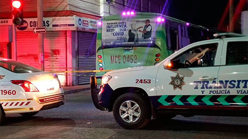 Ciclista de la tercera edad pierde la vida al ser atropellado por unidad del transporte público en el barrio de Tierras Negras de Celaya, Guanajuato 