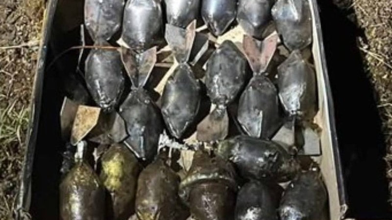  En Apatzingán, Michoacán aseguran Defensa 20 artefactos explosivos 