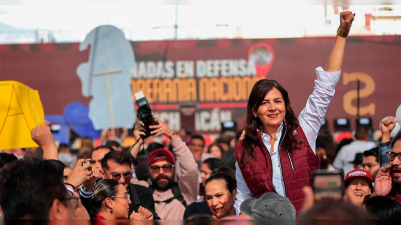 Unidad, lo más importante para continuar la transformación: Gaby Molina 