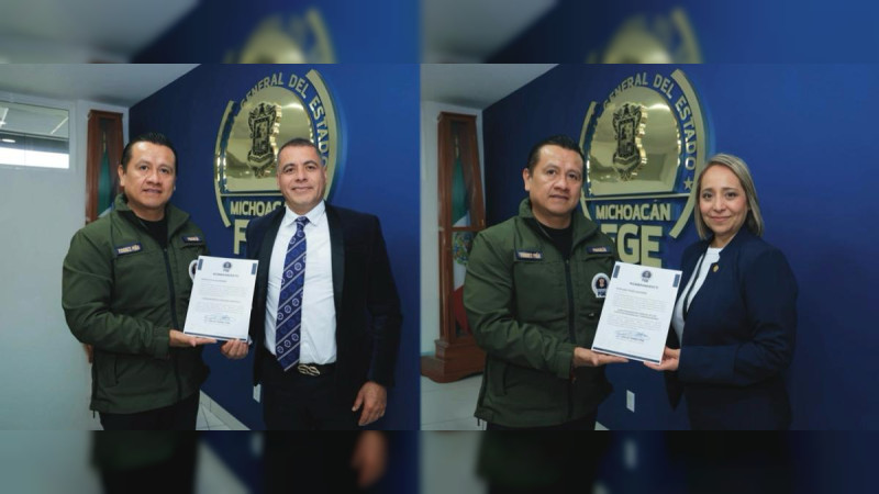 Movimientos clave en la Fiscalía de Michoacán: Torres Piña sacude el tablero pericial con dos nombramientos 