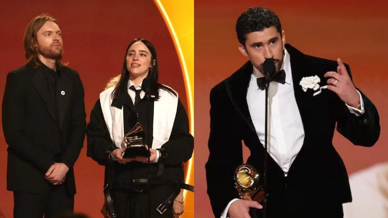 Desde Billie Eilish hasta Bad Bunny: artistas desafían a Trump y al ICE en Los Grammy 
