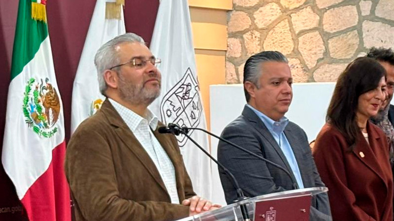 Necesario, gobierno de continuidad también en Michoacán, afirma gobernador 