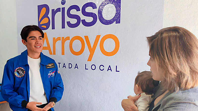 Respalda Brissa Arroyo a jóvenes formados en la cultura del esfuerzo 