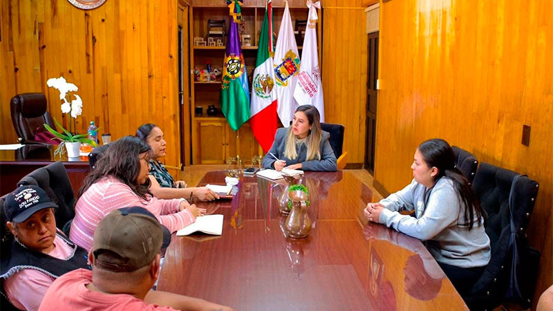 Dayana Pérez Mendoza fortalece coordinación con el sector gastronómico de Santa Clara del Cobre 