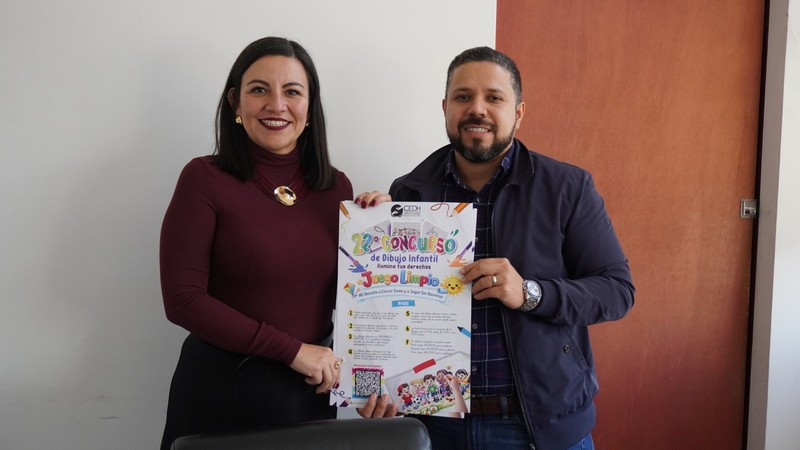 “Ilumina tus derechos”: invitan CEDH a las infancias de Michoacán a dibujar el juego limpio y la inclusión 