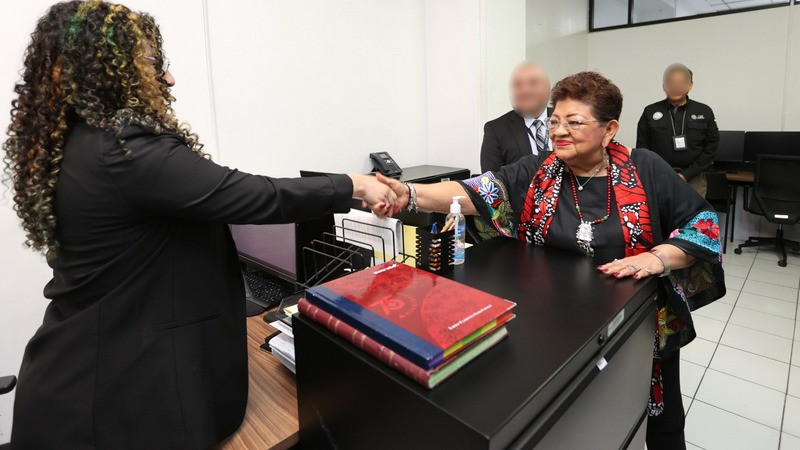 Ernestina Godoy reconoce labor del personal de la FGR durante visita a Baja California 
