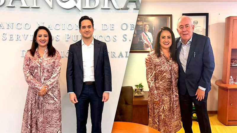 Gladyz Butanda establece vínculo con la Federación para impulsar Plan Michoacán 