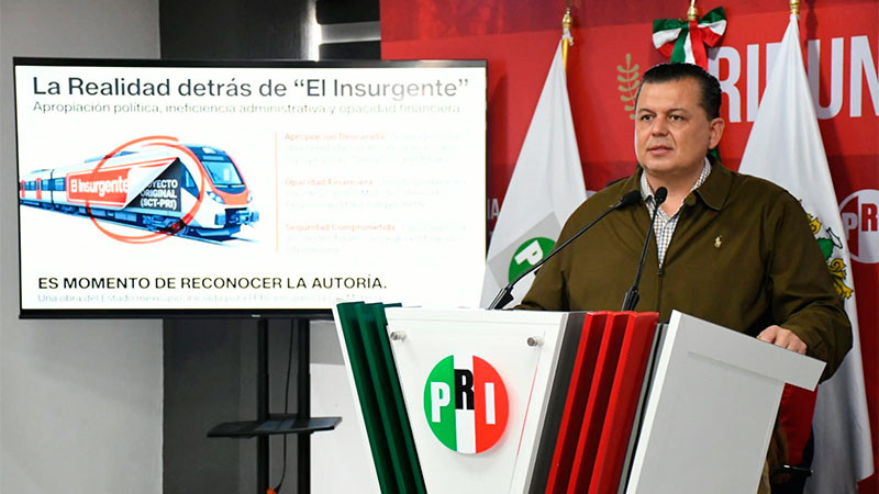 Tren Interurbano, proyecto priista saboteado 10 años por Morena: Memo Valencia 