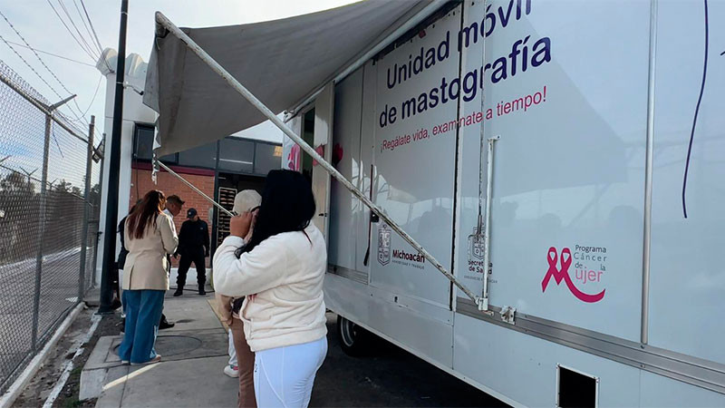 Sistema Penitenciario y SSM garantizan detección de cáncer de mama en penales 