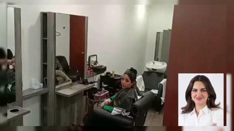 Austeridad para los pobres, lujos para los políticos: Destapan reporteros salón de belleza exclusivo en oficinas del Senado; lo habría habilitado Andrea Chávez  