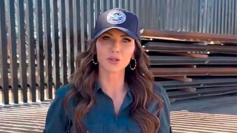 Agradece Kristi Noem el liderazgo de Donald Trump y asegura que EU atraviesa su mejor momento de control fronterizo 