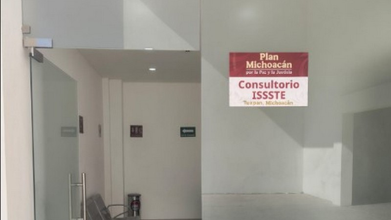 Tuxpan, Michoacán, estrena nuevo consultorio del ISSSTE para atención médica en la región 