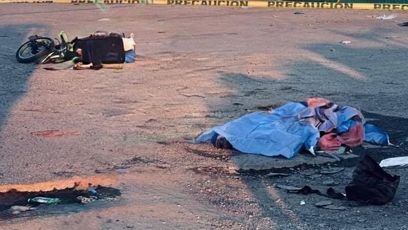 En Lázaro Cárdenas, Michoacán, muere motociclista tras ser arrollado