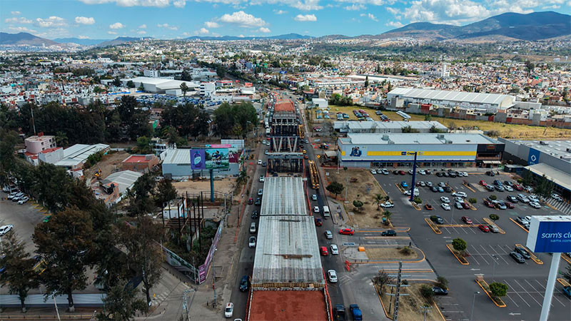 ¡Adiós al tiempo de espera! El paso superior de Policía y Tránsito entra en su recta final 