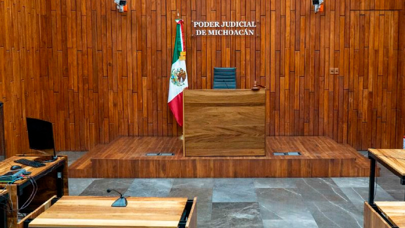 Personas juzgadoras penales de Michoacán a través de determinaciones imparten una justicia completa  
