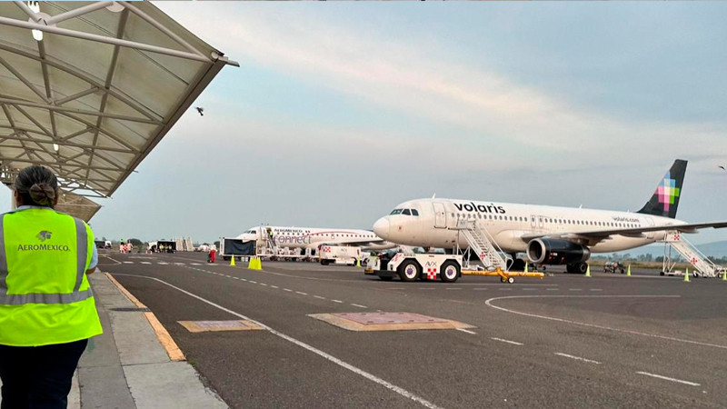 Michoacán reporta incremento del 19% en flujo de pasajeros aéreos durante enero: Sectur 