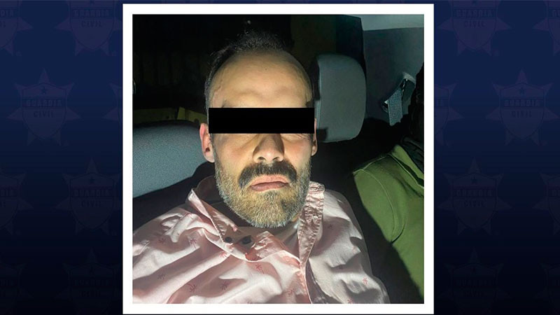 Sujeto detenido por la GC en Morelia, Michoacán contaba con orden de aprehensión: SSP 