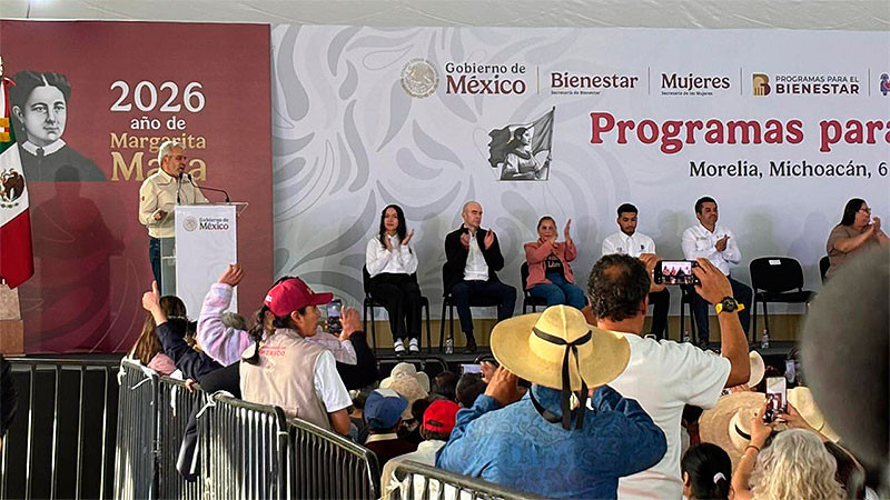 Bedolla llama a la unidad para el respaldo de Sheinbaum por la soberanía nacional 