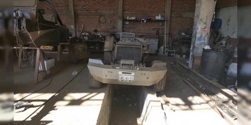 Uruapan: Aseguran bodega y 26 vehículos robados  - Foto 4 