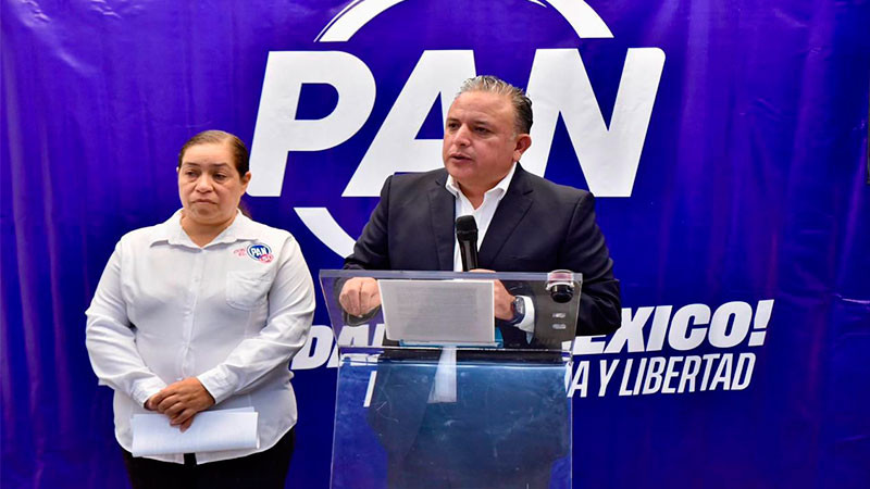Pasarela de Sheinbaum en Michoacán, una nueva burla para michoacanos: PAN 