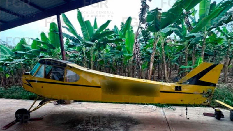 Decomisa la FGE de Veracruz al menos 6 avionetas en el municipio de Otatitlán 