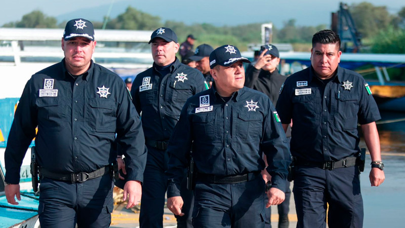 Autoridades realizan patrullajes en puntos de supervisión del Lago de Pátzcuaro 