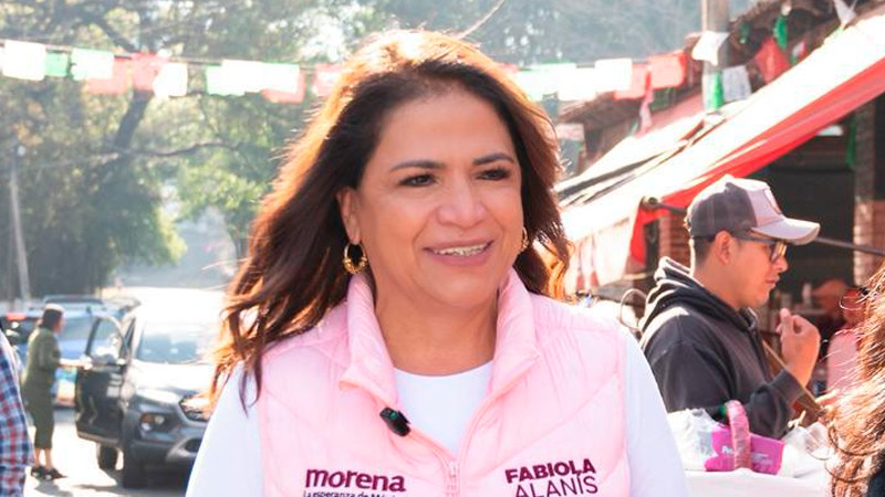 Fabiola Alanís reafirma en Zacapu y Pátzcuaro compromiso con mujeres, personas mayores y juventudes 
