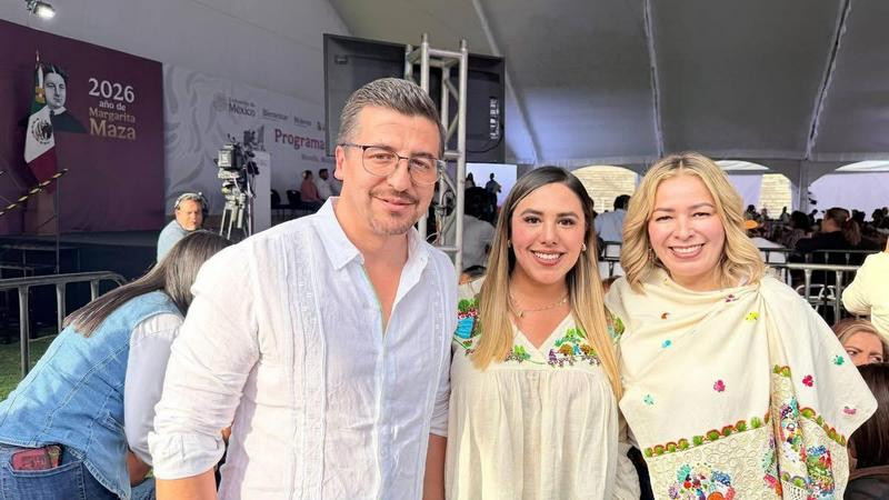 Dayana Pérez acompaña en la entrega de Programas para el Bienestar en Michoacán 