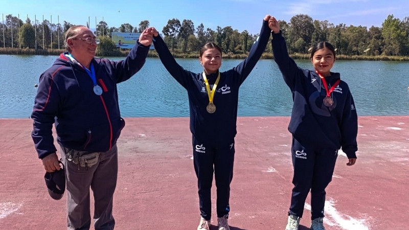 Atletas jalpenses logran tercer lugar nacional en el Campeonato Nacional de Larga Distancia de Canotaje 2026 