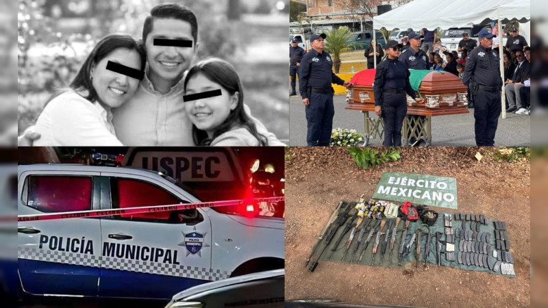 Plan Michoacán en enero; prensa documenta 20% más homicidios que los reportados oficialmente; 109 víctimas incluyendo policías, mujeres y menores de edad  