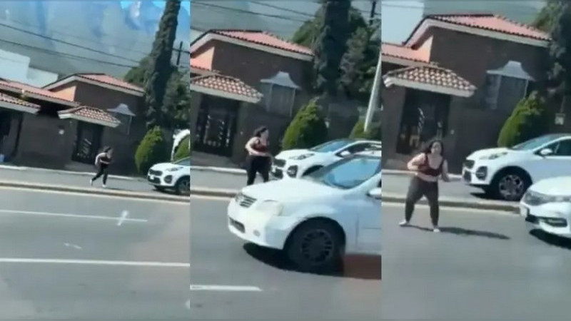 Momentos de tensión en Monterrey: mujer se lanza a carriles centrales y es atropellada en Paseo de los Leones 