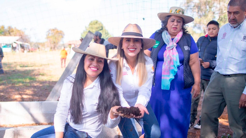 Con AgroSano, Dayana Pérez Mendoza fortalece el campo en Salvador Escalante 