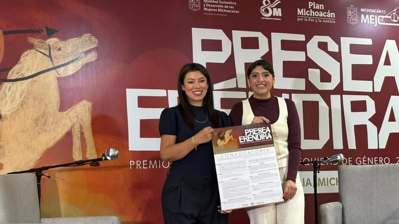 Seimujer lanza convocatoria a la Presea Eréndira en Michoacán 