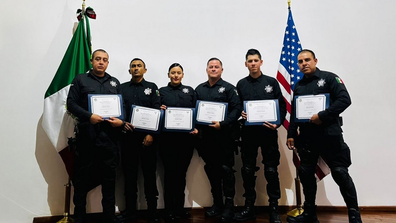 Policía Querétaro participa en curso de medicina táctica impartida por agencias de seguridad de Estados Unidos 