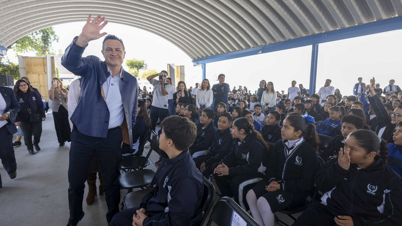 Fortalece Mauricio Kuri identidad queretana en estudiantes de educación básica 