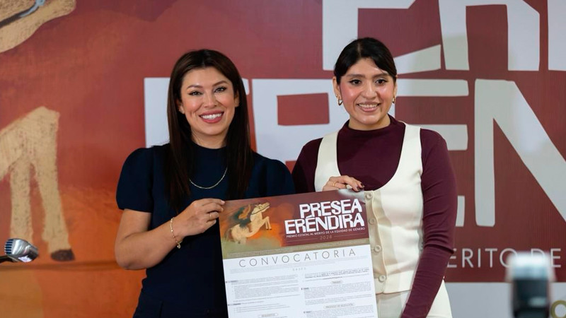 Las niñas también hacen historia: lanzan convocatoria a la Presea Eréndira 