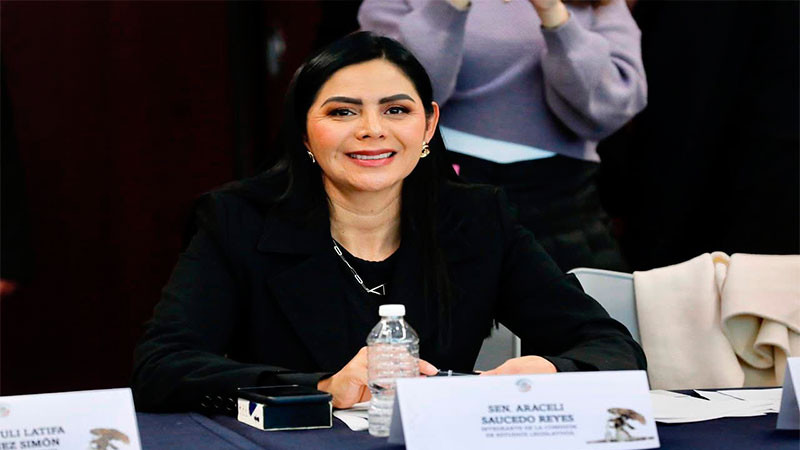 Se avanza con aprobación en comisiones de reforma constitucional para reducir la jornada laboral a 40 horas: Araceli Saucedo 